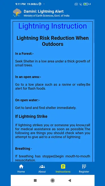 Damini : Lightning Alert screenshot 4