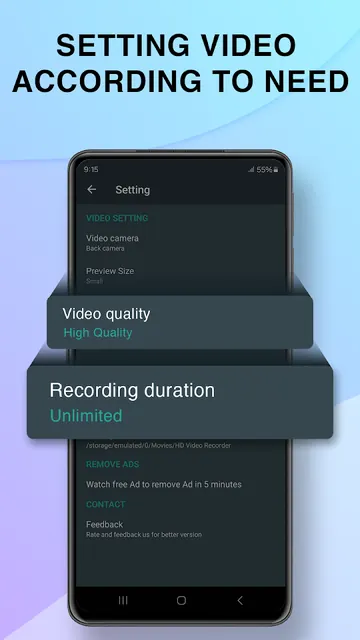 Background Video Recorder screenshot 4