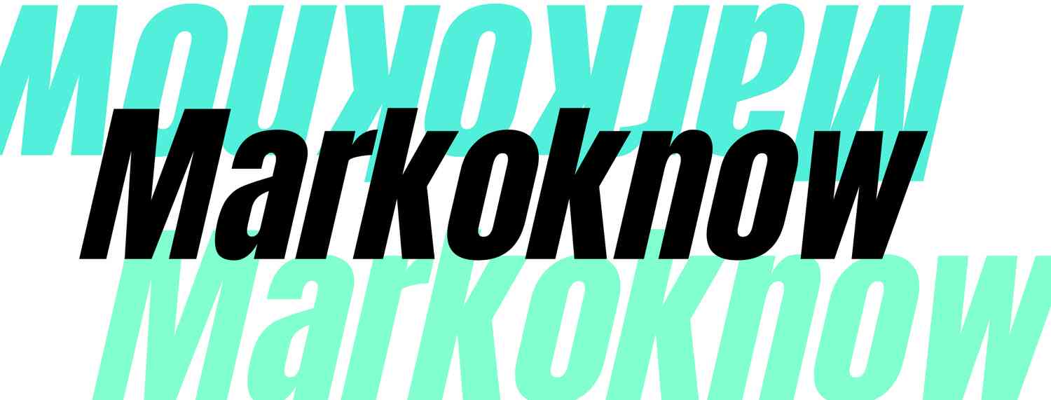 Markoknow logo