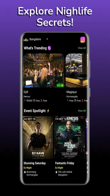 XtraGlass: Party & Nightlife screenshot 1