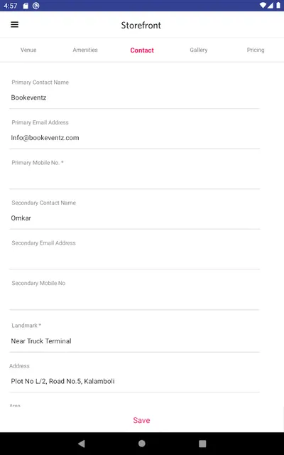 Bookeventz Venue App screenshot 6
