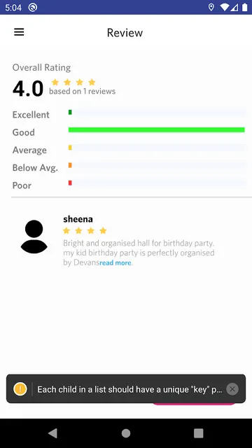 Bookeventz Venue App screenshot 4