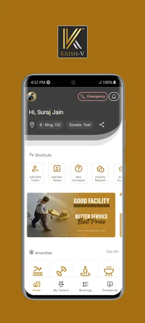 Krish-V FMS screenshot 2