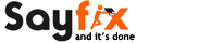 Sayfix logo