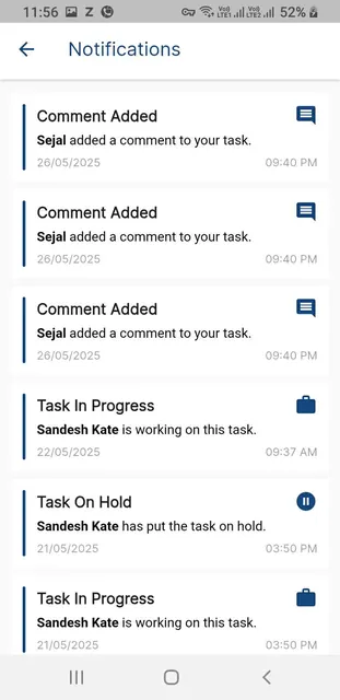 EROS GROUP Task Management screenshot 3