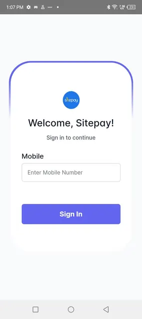 Sitepay screenshot 1