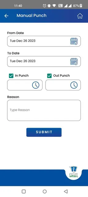 iSecure Mobil screenshot 1