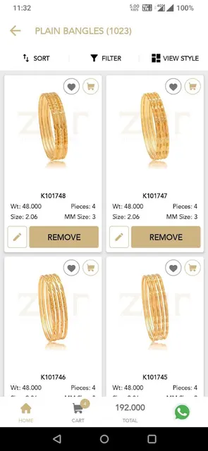 Zar Jewels App screenshot 3