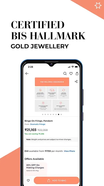 Melorra Jewellery Shopping App screenshot 5