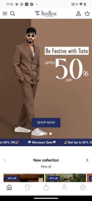 Tistabene Online Shopping App screenshot 1