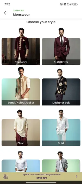 CloudTailor: Custom Tailoring screenshot 3
