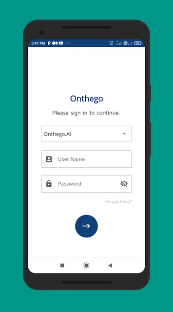 Onthego screenshot 1