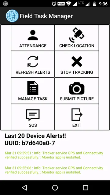 Field Task Manager App screenshot 2