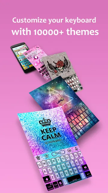 GO Keyboard Lite - Many Theme screenshot 1
