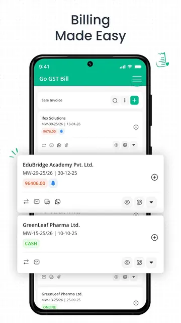 GoGSTBill: Invoice Billing App screenshot 2