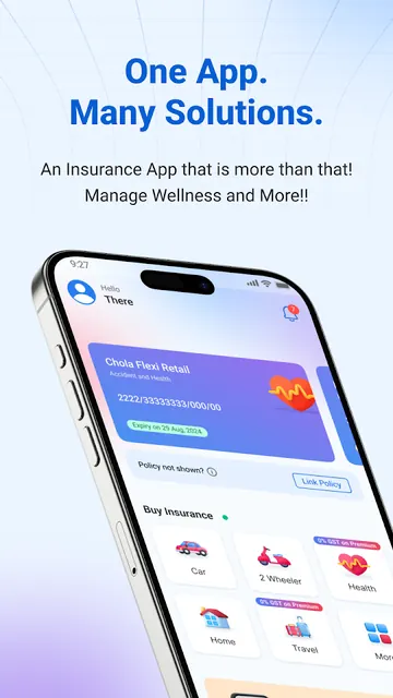 Chola MS Insurance App screenshot 1