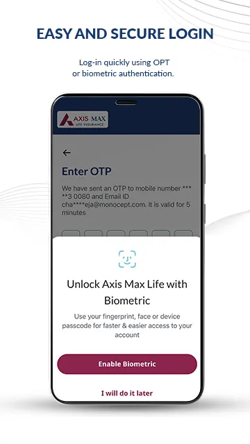 Axis Max life Insurance screenshot 2