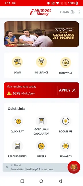 iMuthootMoney screenshot 1