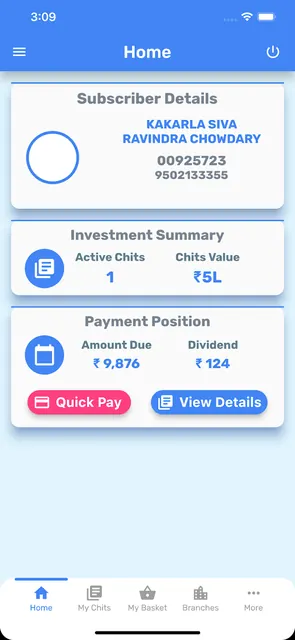 Margadarsi Chits App screenshot 2
