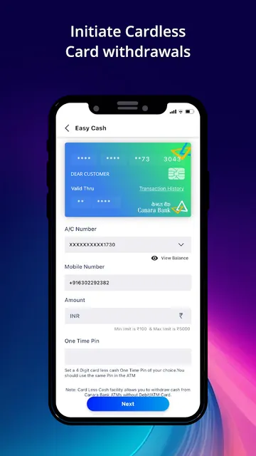 Canara ai1- Mobile Banking App screenshot 6