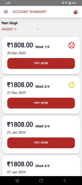 Akasa Finance Customer App screenshot 2