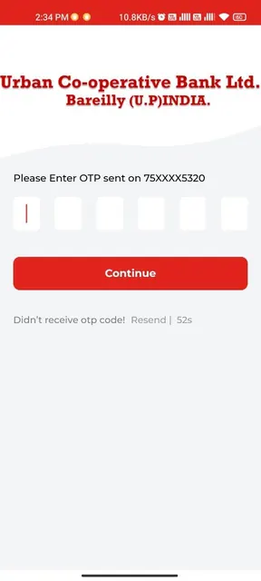 Bareilly Urban Coop Bank App screenshot 2
