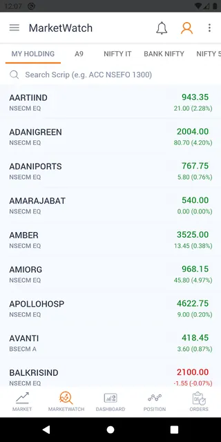 Tradflow screenshot 2