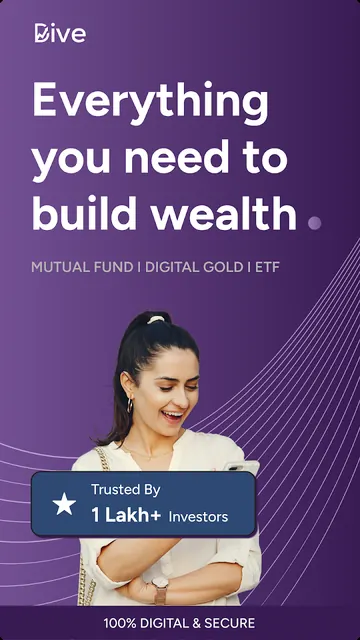 Dive:Mutual Funds,Digital Gold screenshot 1