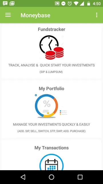 Moneybase screenshot 2