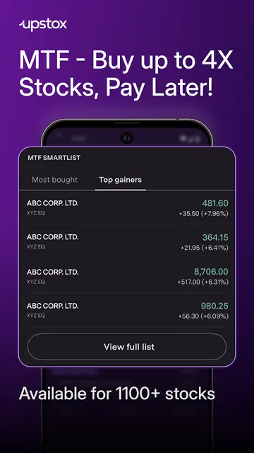 Upstox Stocks IPO Mutual Funds screenshot 4