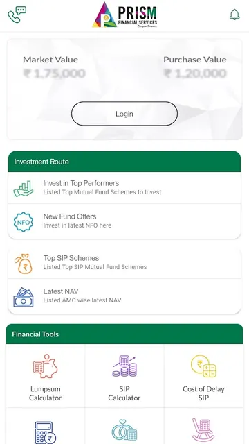Prism Finserv screenshot 2