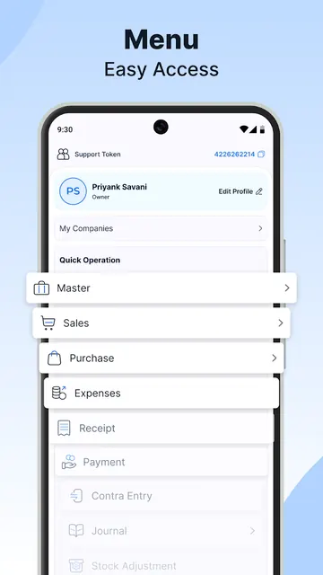 Munim Accounting and Billing screenshot 3