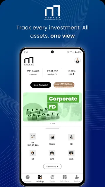 MIDASX screenshot 2