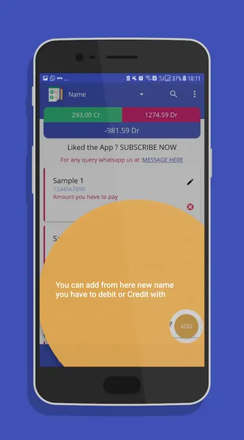 Debit Credit screenshot 1