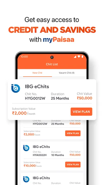 myPaisaa - Digital Chit Funds screenshot 5
