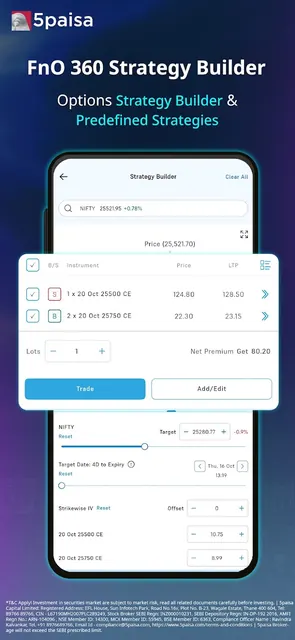 5paisa: Stocks, MF, F&O App screenshot 6