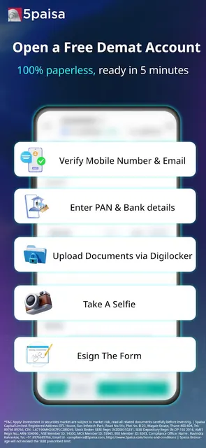 5paisa: Stocks, MF, F&O App screenshot 3