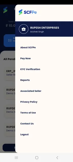 SCFPe - Business screenshot 3