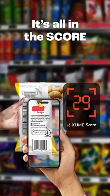 Xume: Health Food Scanner App screenshot 1