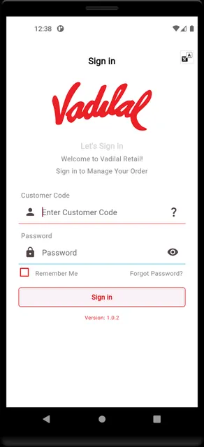 Vadilal Retail screenshot 1