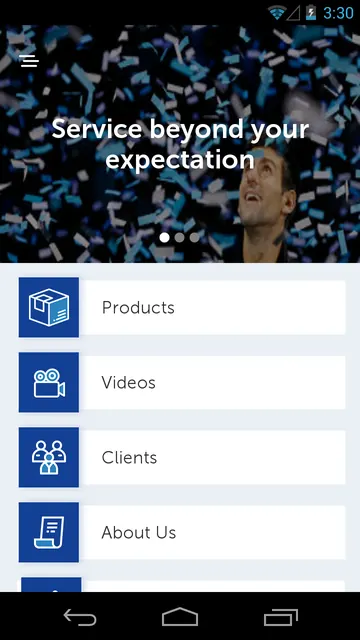 JMC MOBILE APP screenshot 1