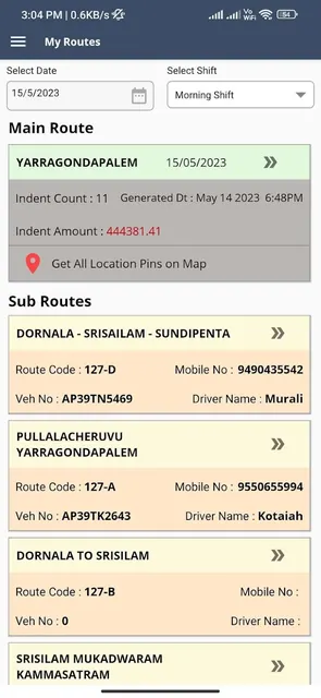 Sangam Indent Carrier screenshot 2