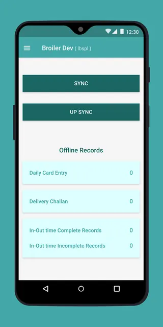 Broiler mobile application screenshot 5