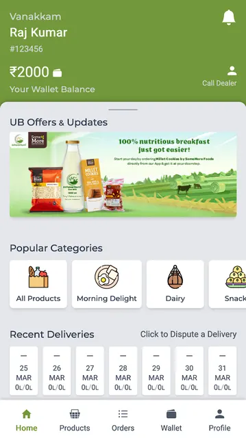 Uzhavarbumi: Pure Cow Milk App screenshot 2