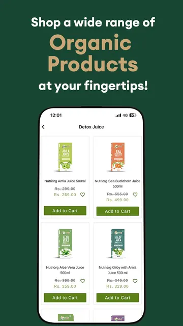 Nutriorg screenshot 4