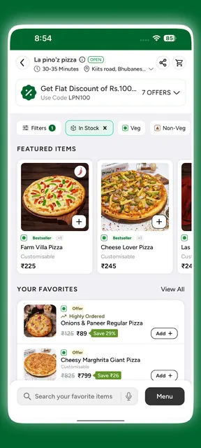 La Pino'z - Order Pizza Online screenshot 2