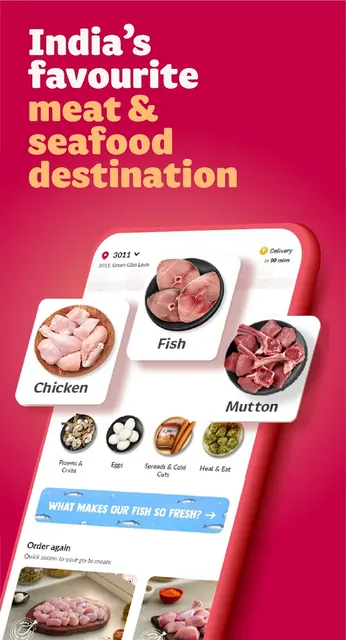 Licious - Chicken, Fish & Meat screenshot 1