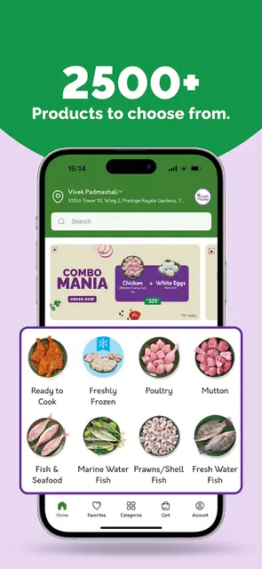 Fresh To Home - Meat Delivery screenshot 2