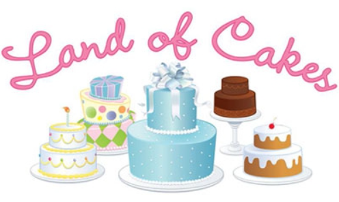 Land of Cakes logo