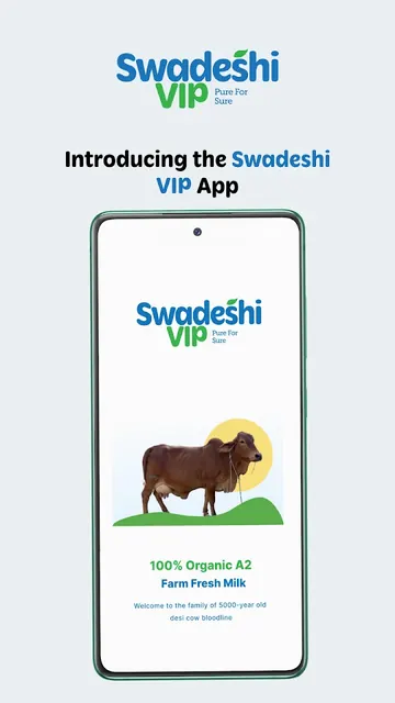 SwadeshiVIP - Organic A2 Milk screenshot 1
